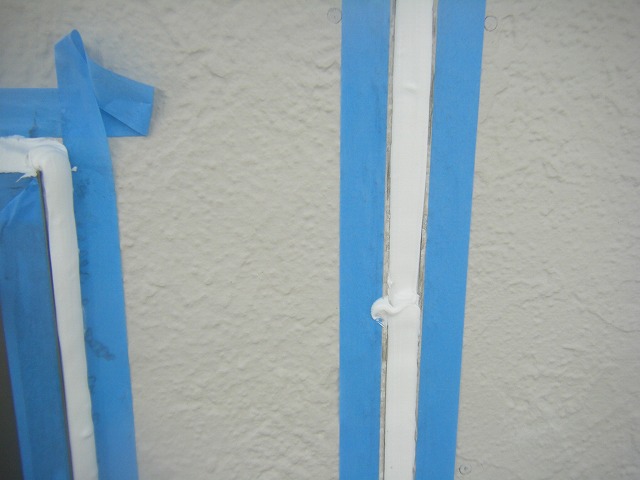 シーリングをならした後